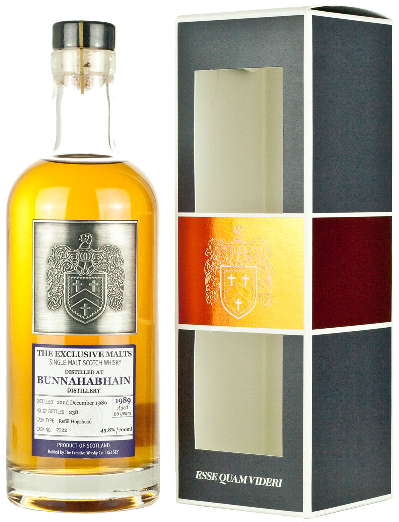 ブナハーブン 26年 1989 エクスクルーシブモルツ