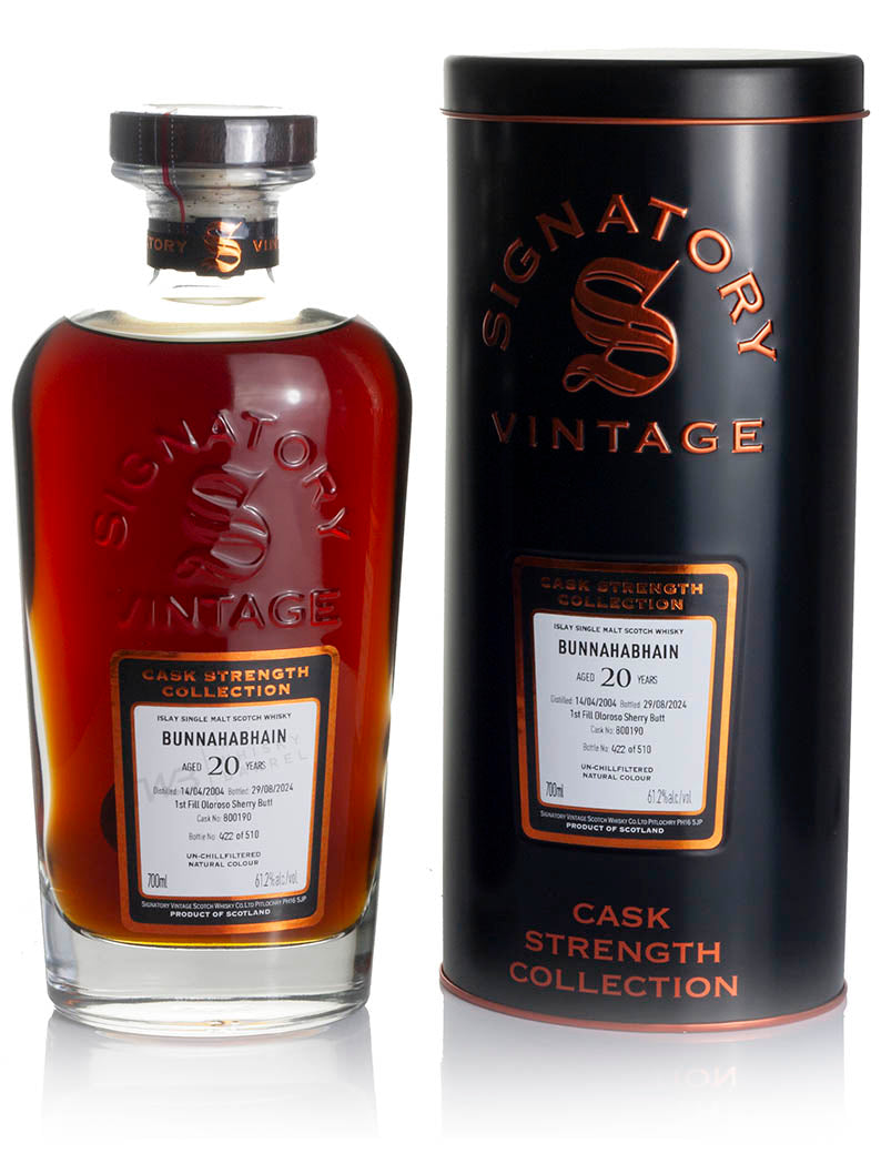 ブナハーブン 20年 2004 シグナトリー カスクストレングス