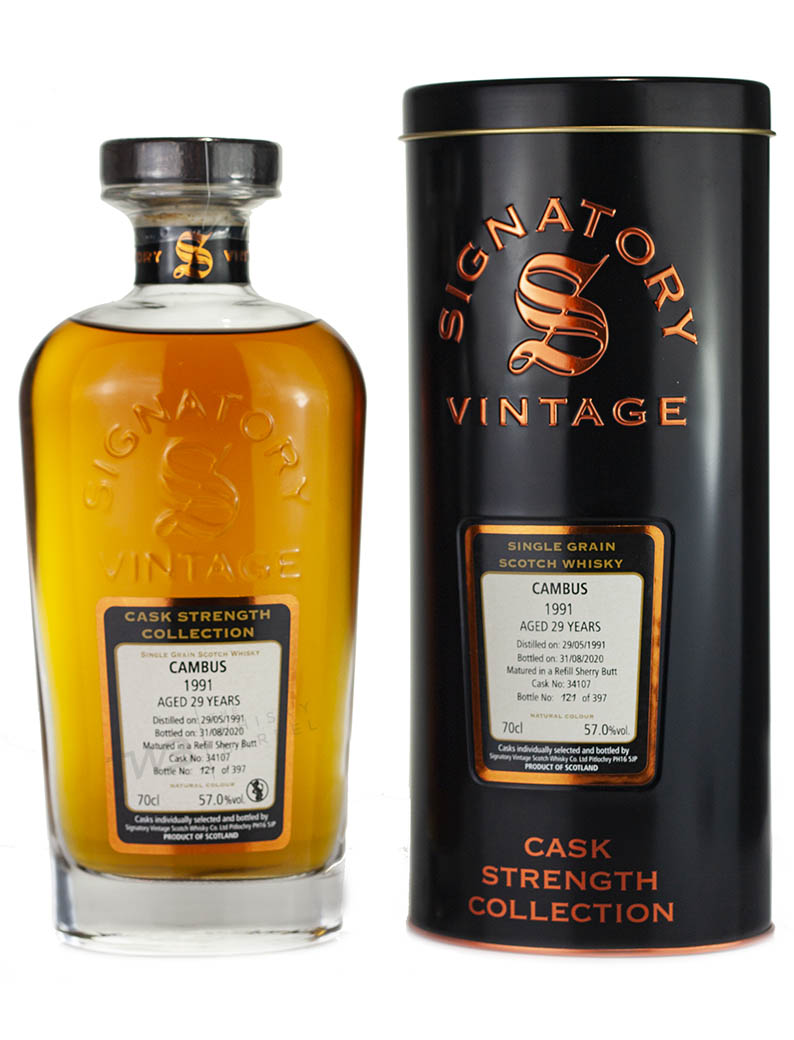 カンバス 29年 1991 シグナトリー カスクストレングス