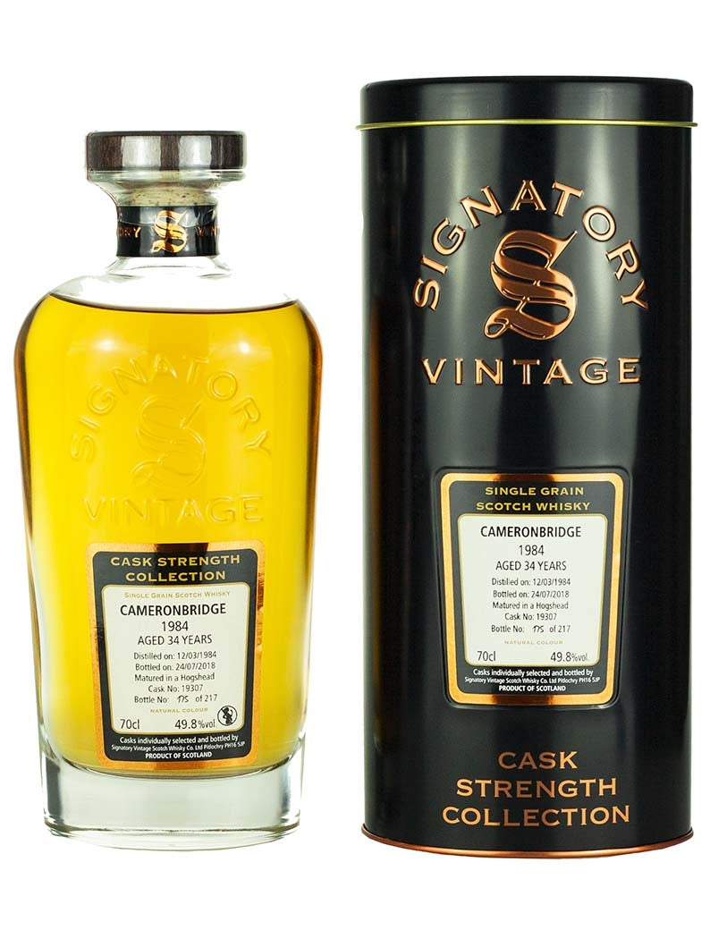 キャメロンブリッジ 34年 1984 シグナトリー ヴィンテージ