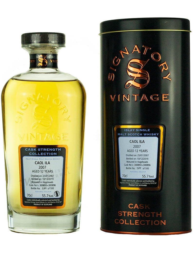 カリラ 12年 2007 シグナトリー カスクストレングス