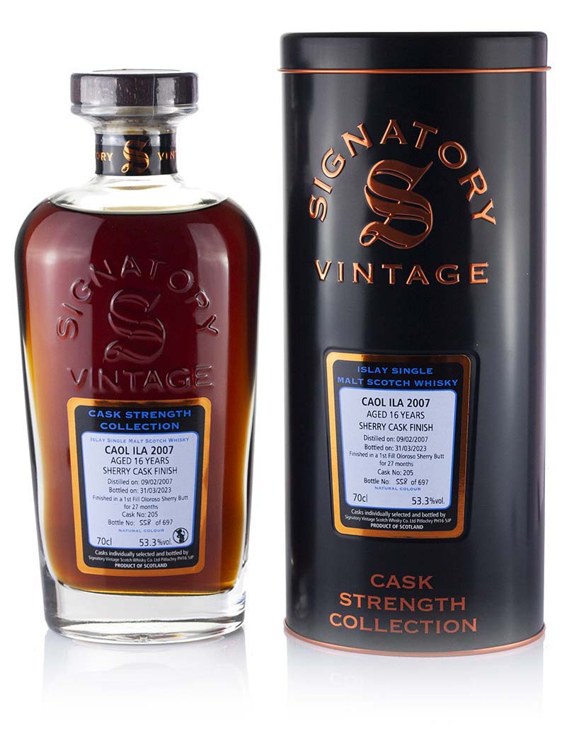 カリラ 16年 2007 シグナトリー カスクストレングス