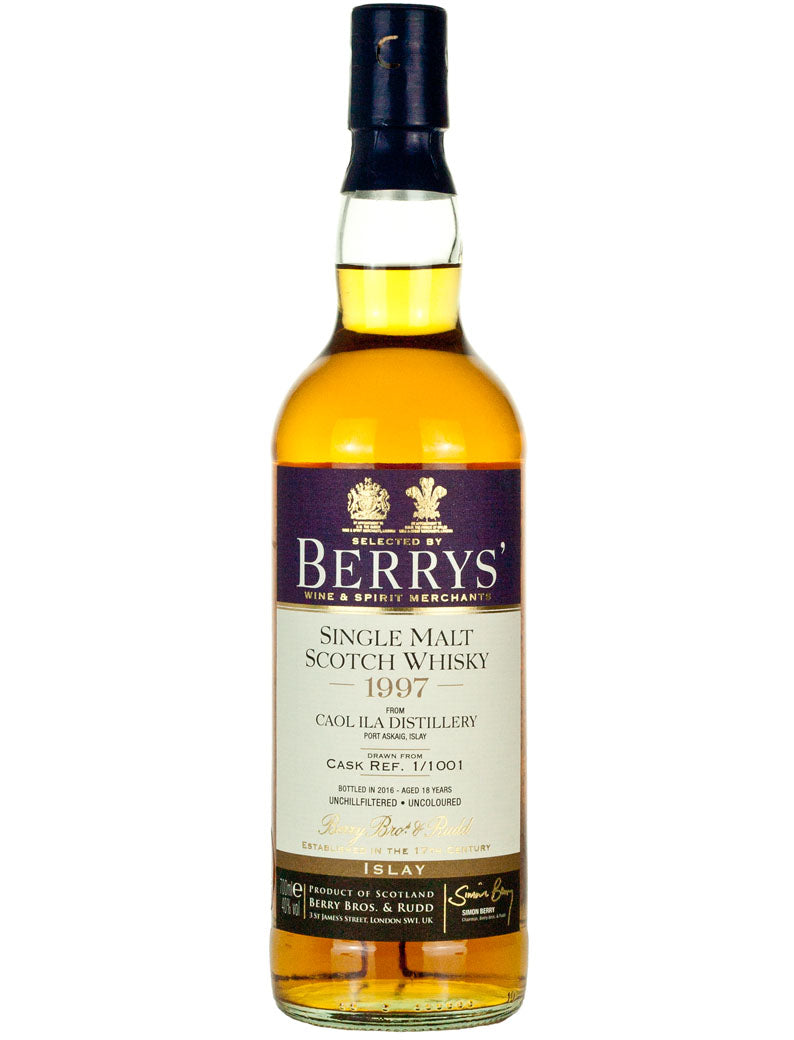 カリラ 18年 1997 ベリーズ オウン