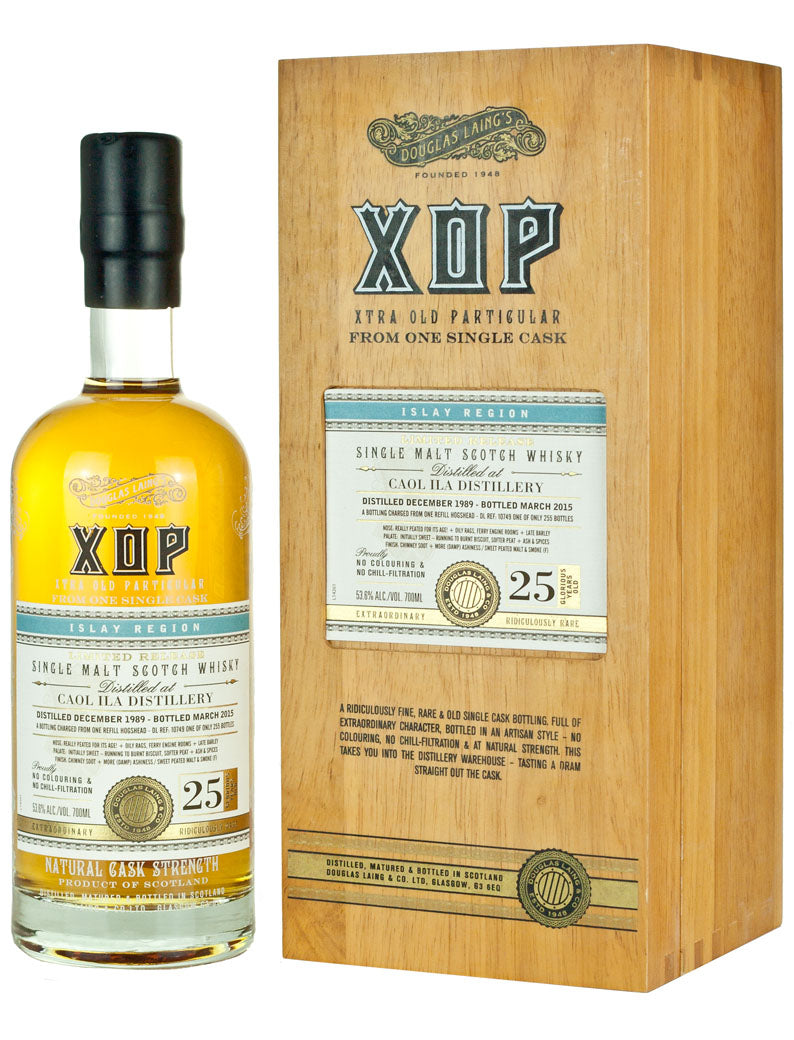 カリラ 25年 1989 エクストラ オールド パティキュラー