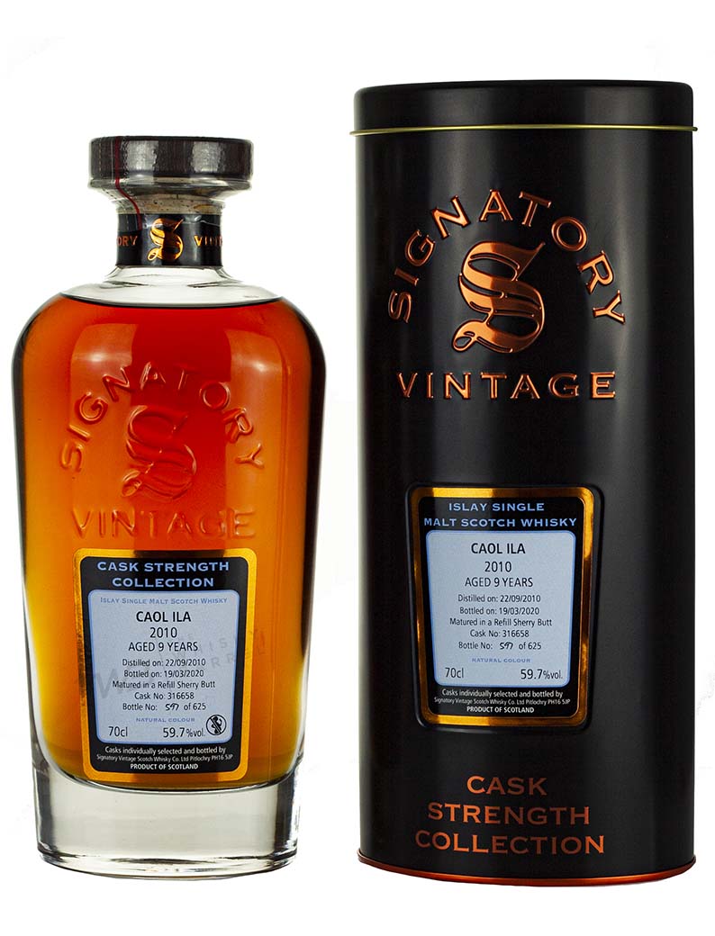 カリラ 9年 2010 シグナトリー カスクストレングス