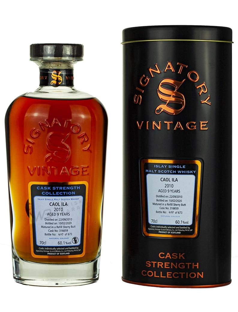 カリラ 9年 2010 シグナトリー カスクストレングス