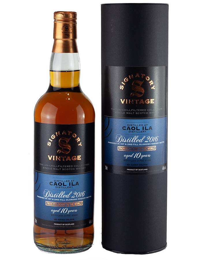Caol Ila 10 Year Old 2016 Signatory Un-Chillfiltered