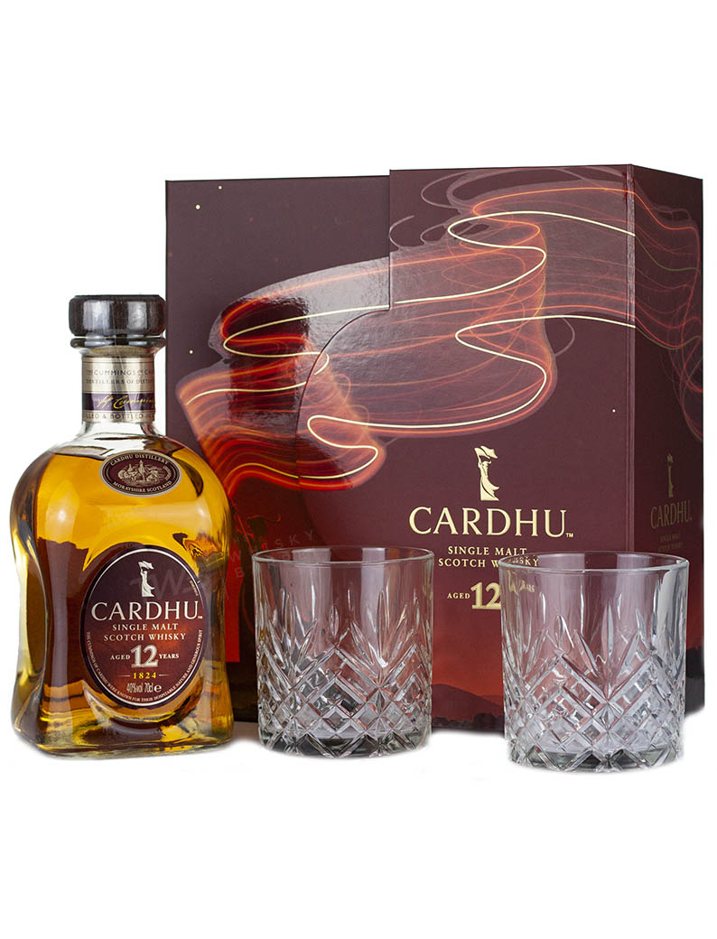 Cardhu 12 Year Old & Glasses Gift Pack