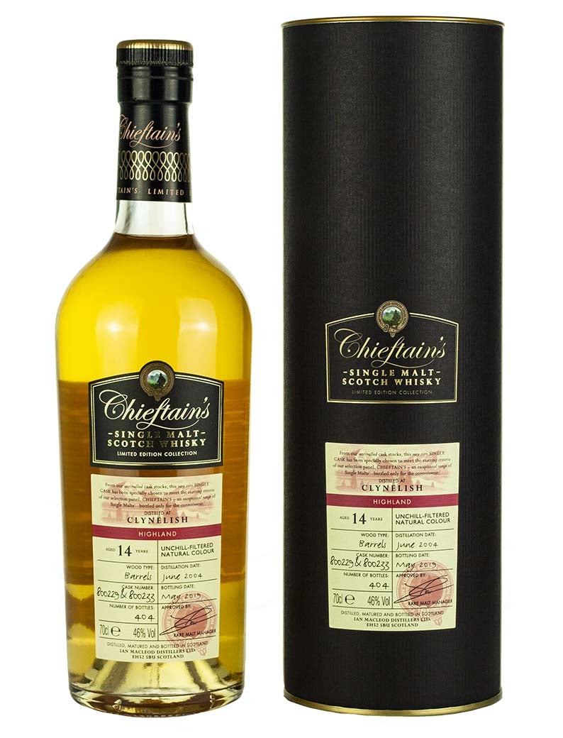 クライヌリッシュ 14年 2004 チーフタンズ