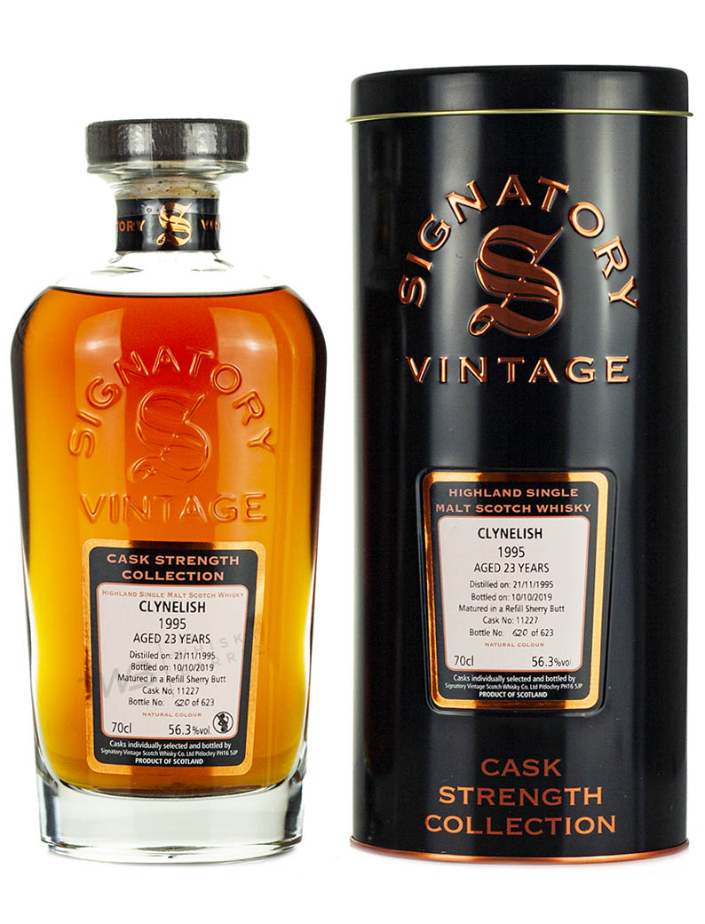 クライヌリッシュ 23年 1995 シグナトリー カスクストレングス