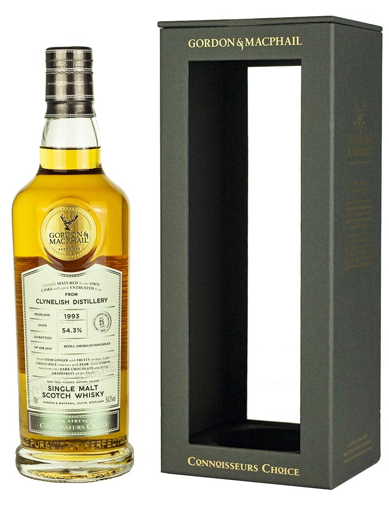 Clynelish 25 Year Old 1993 Connoisseurs Choice