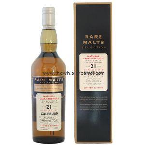 Coleburn 21 Year Old 1979 Rare Malts
