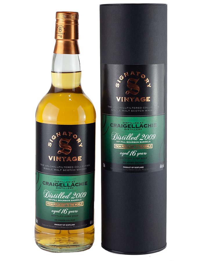 Craigellachie 16 Jahre alt 2009 Signatory Un-Chillfiltered