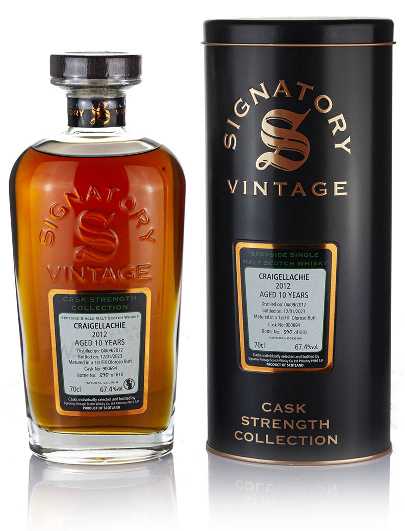 クライゲラキ 10年 2012 シグナトリー カスクストレングス