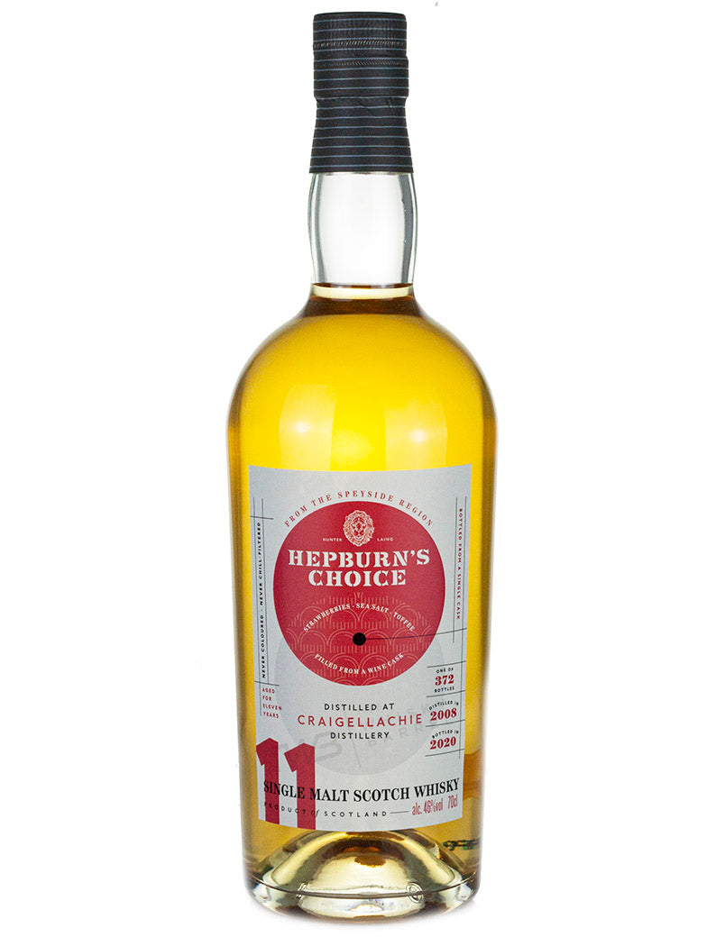 Craigellachie 11 Year Old 2008 Hepburn's Choice