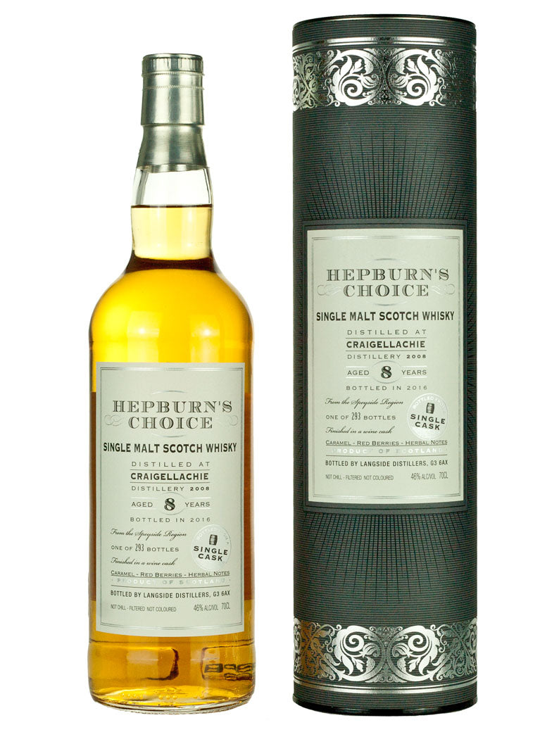 クライゲラヒー 8年 2008 ヘップバーンズチョイス