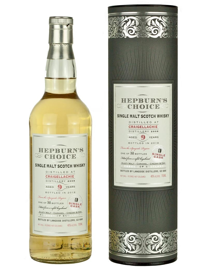 クライゲラヒー 9年 2008 ヘプバーンズチョイス