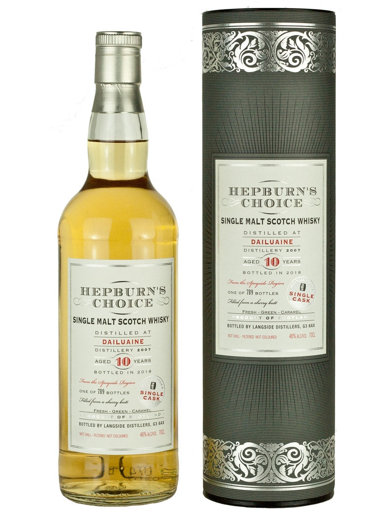 デイルアイン 10年 2007 ヘップバーンズ チョイス