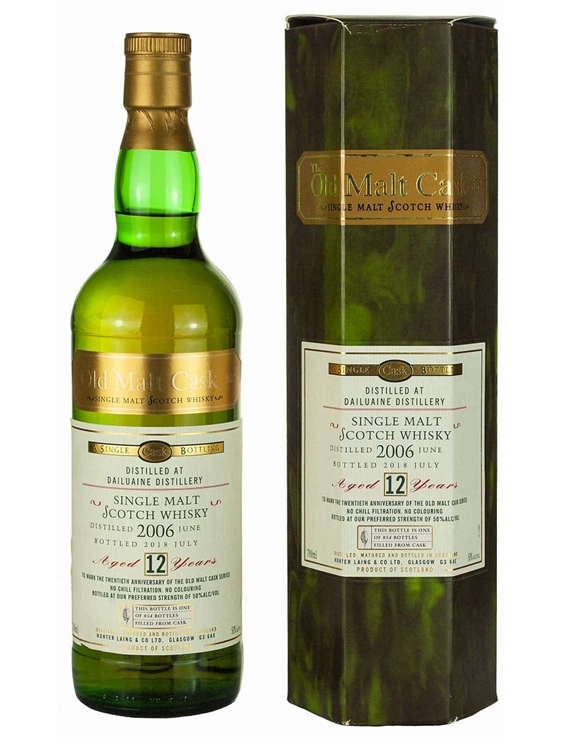 ダリューイン 12年 2006 オールドモルトカスク 20周年記念
