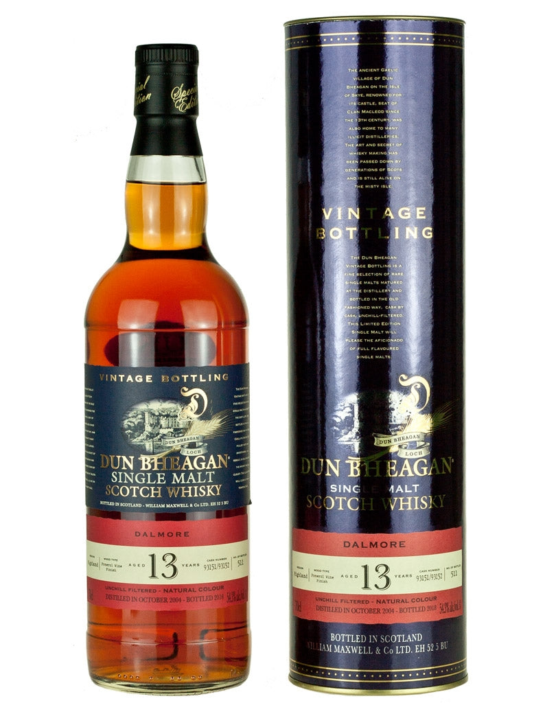 ダルモア 13年 2004 ダンベーガン