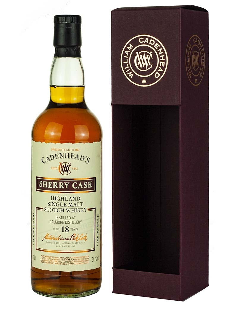 ダルモア 18年 2001 カデンヘッド シェリーカスク