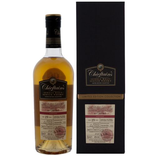 ダルモア 19年 1995 チーフタンズ