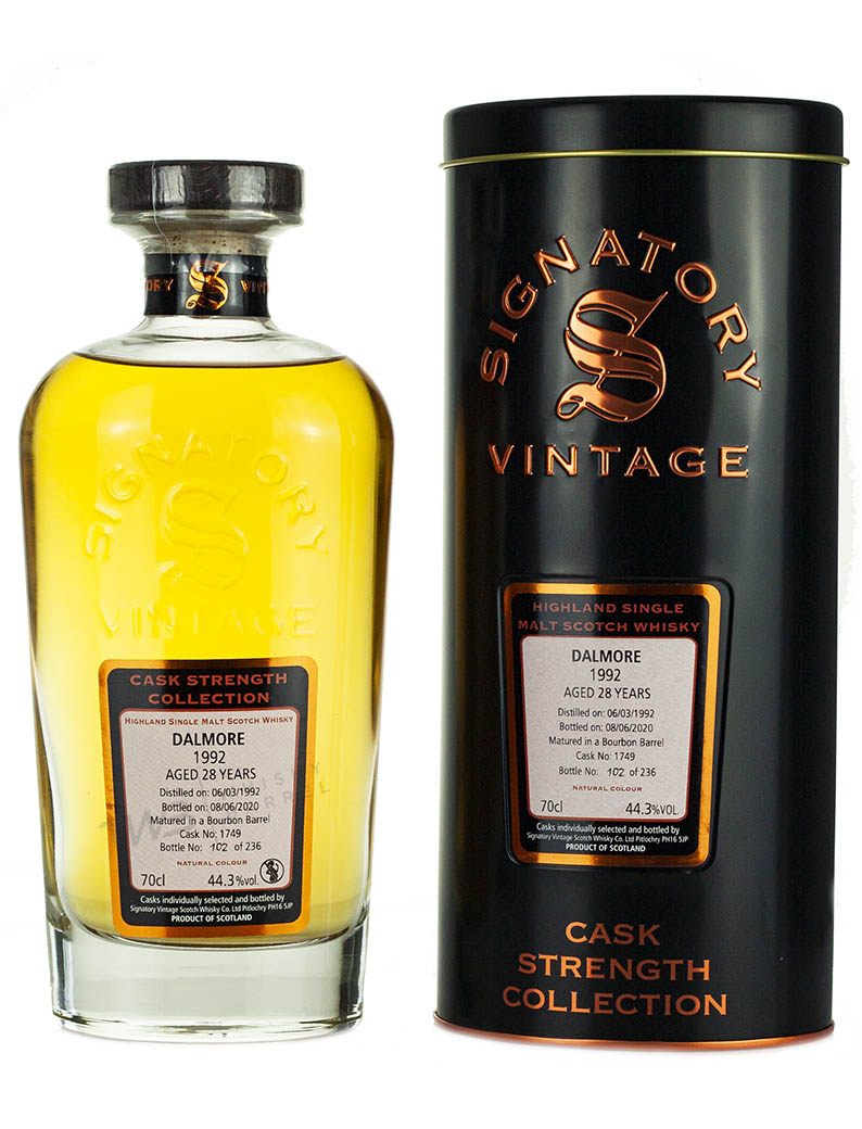 ダルモア 28年 1992 シグナトリー カスクストレングス
