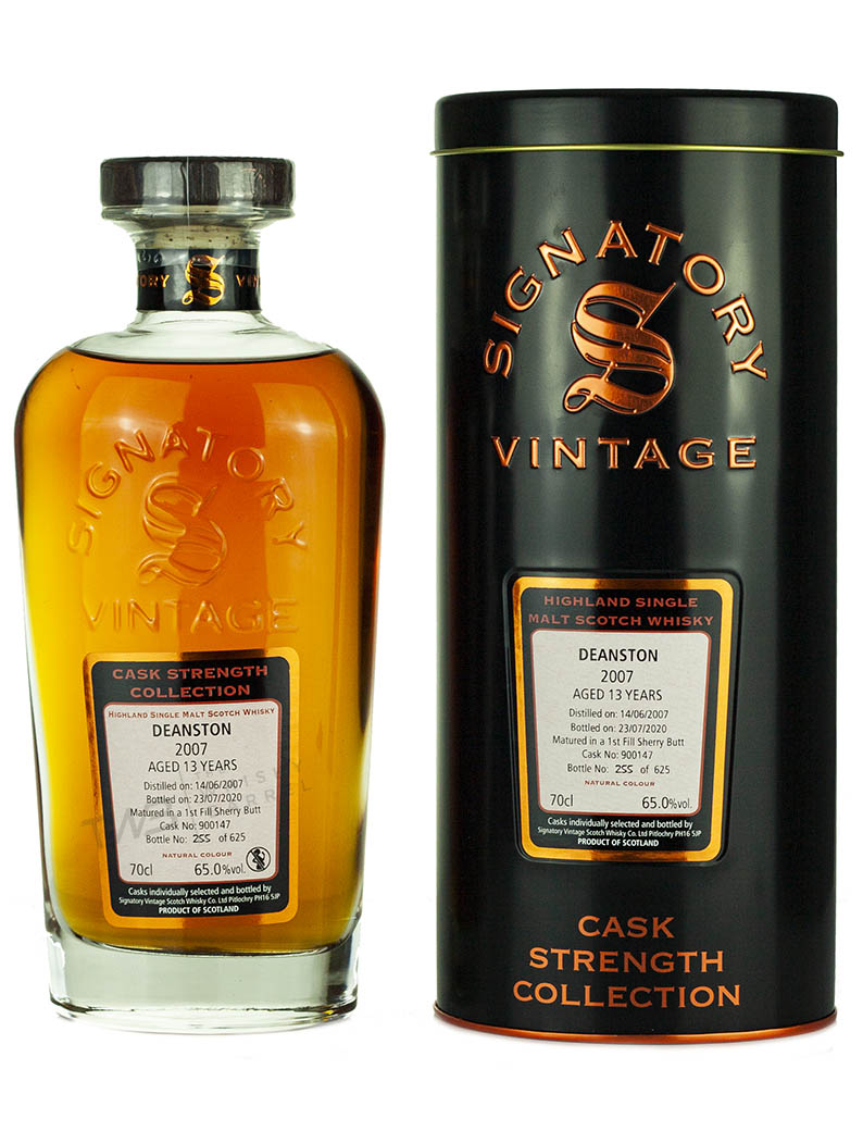 ディーンストン 13年 2007 シグナトリー カスクストレングス