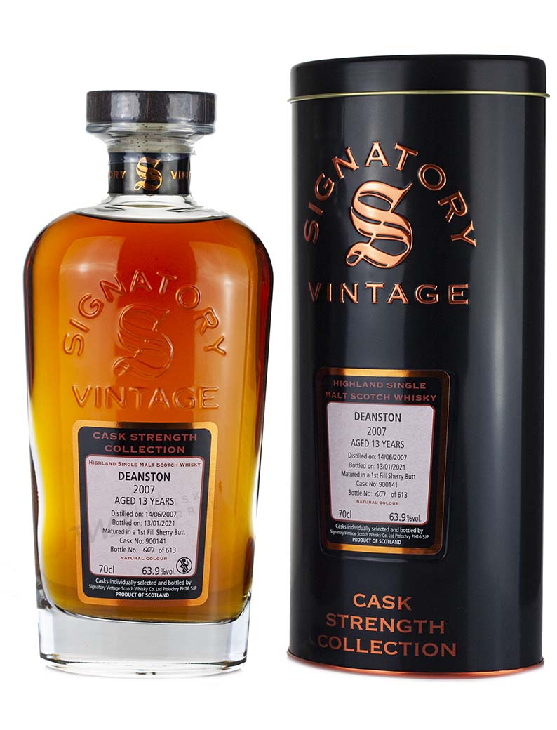 ディーンストン 13年 2007 シグナトリー カスクストレングス