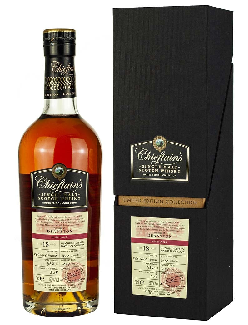 ディーンストン 18年 2000 チーフタンズ
