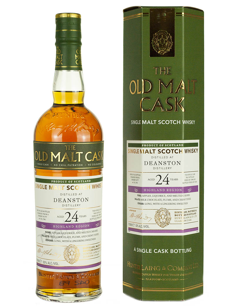 ディーンストン 24年 1996 オールドモルトカスク