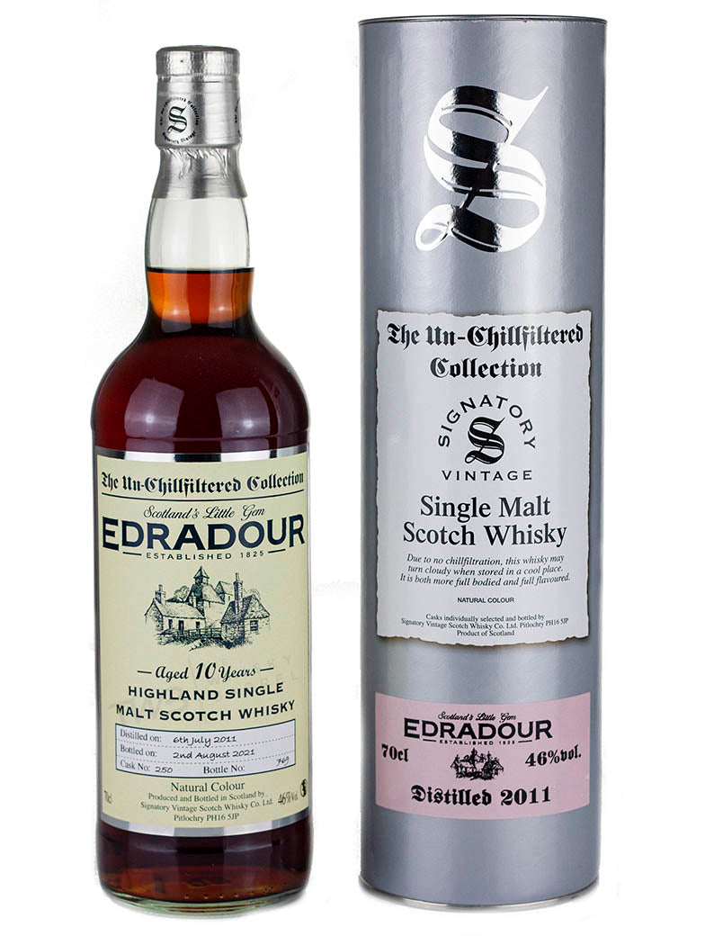 エドラダワー 10年 2011 シグナトリー ノンチルフィルタード
