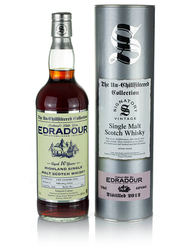 エドラダワー 10年 2012 シグナトリー ノンチルフィルタード