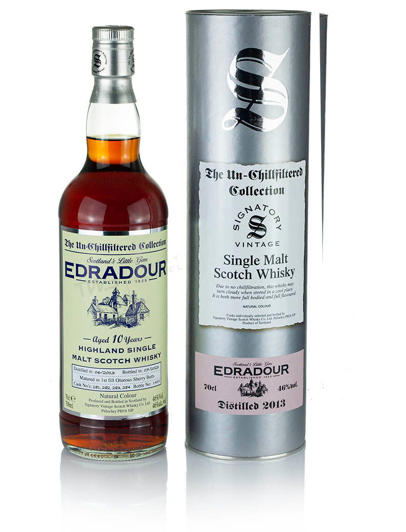 エドラダワー 10年 2013 シグナトリー ノンチルフィルタード