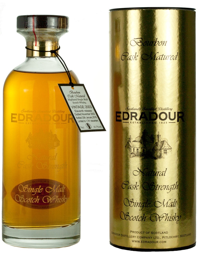 エドラダワー 12年 2003 バーボンカスク IBISCO