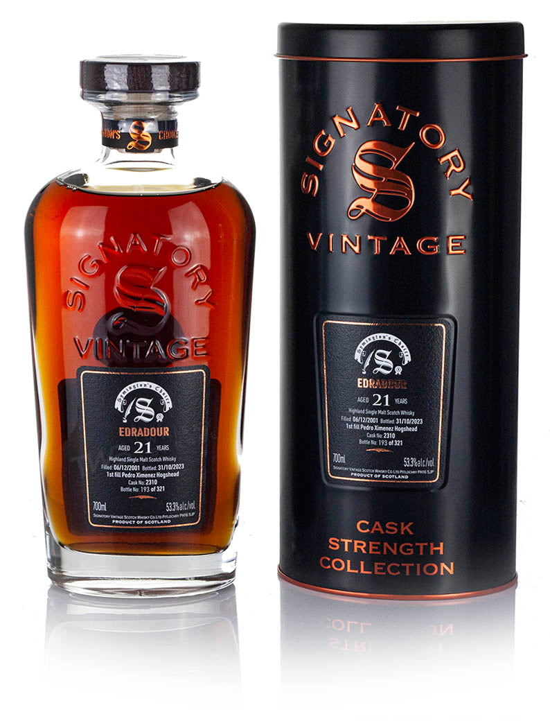エドラダワー 21年 2001 シグナトリー シミントンズ チョイス