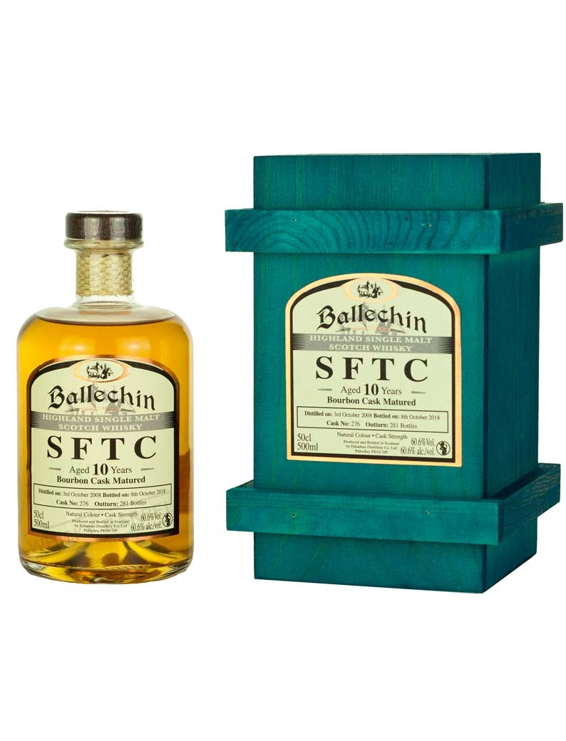 エドラダワー バレッヒン 10年 2008 バーボン STFC