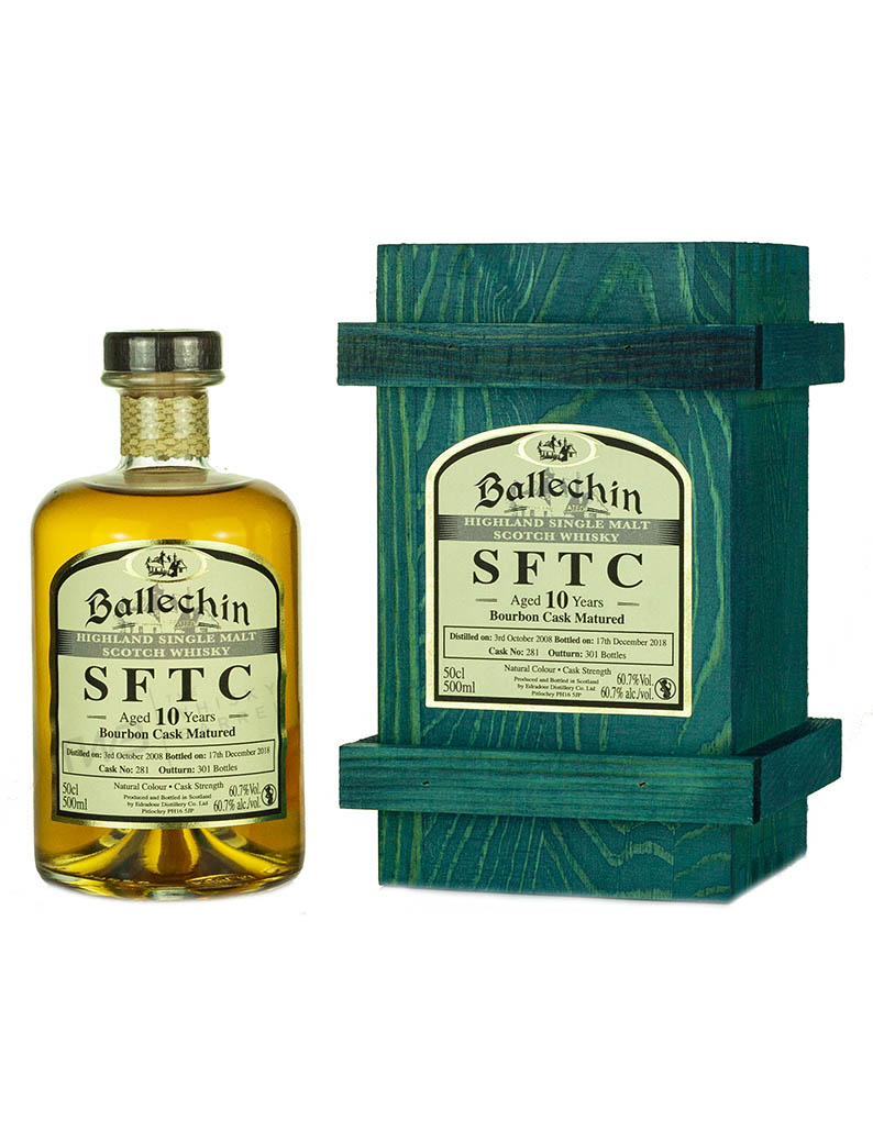 エドラダワー バレッヒン 10年 2008 バーボン STFC