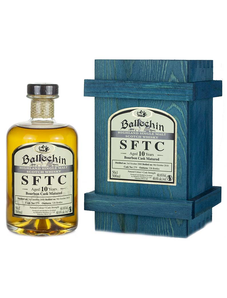 エドラダワー バレッヒン 10年 2008 バーボン STFC