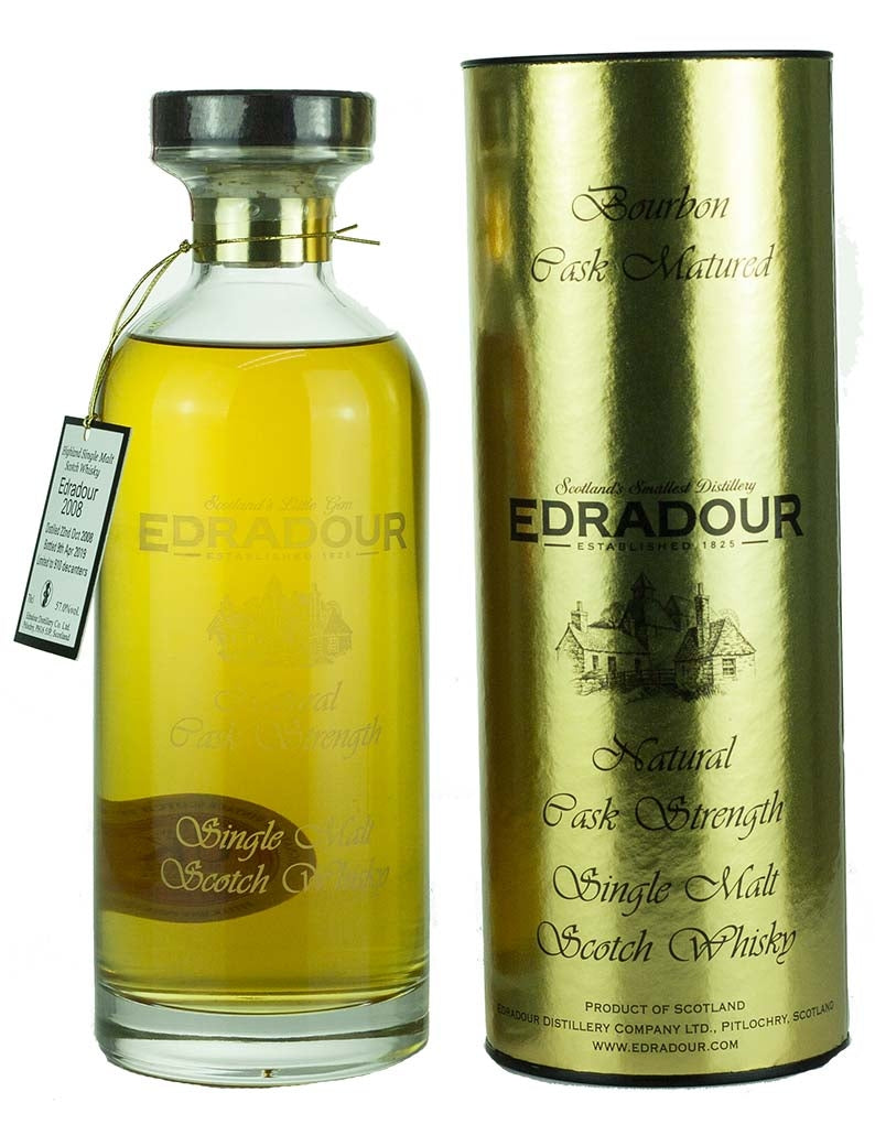 Edradour 10 Year Old 2008 Bourbon Cask IBISCO