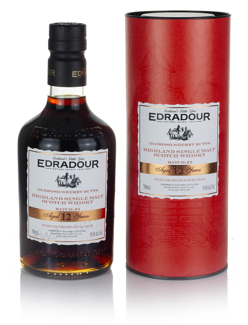 エドラダワー 12年 シェリーカスクストレングス バッチ #5 (2024)