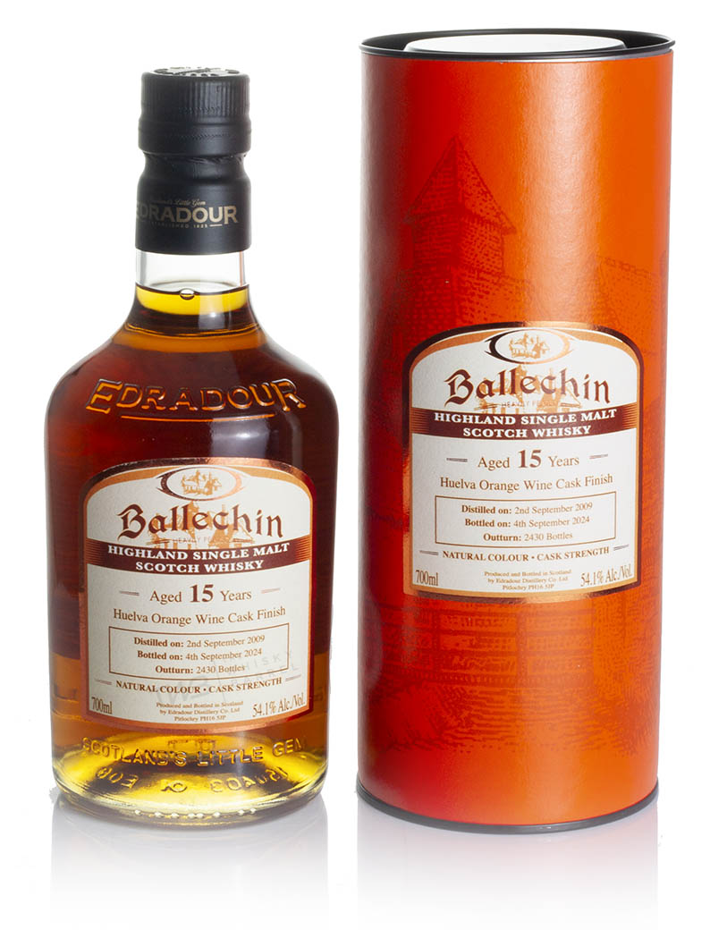 Edradour Ballechin 15 Year Old 2009 Huelva Orange Wine Cask (2024)