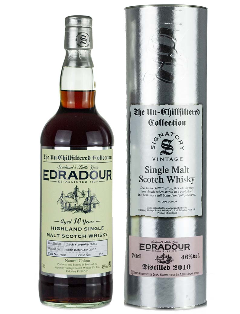 エドラダワー 10年 2010 シグナトリー ノンチルフィルタード