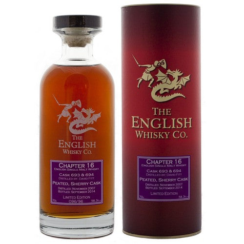 セントジョージズ チャプター16 ピーテッド シェリーカスク 58.3%