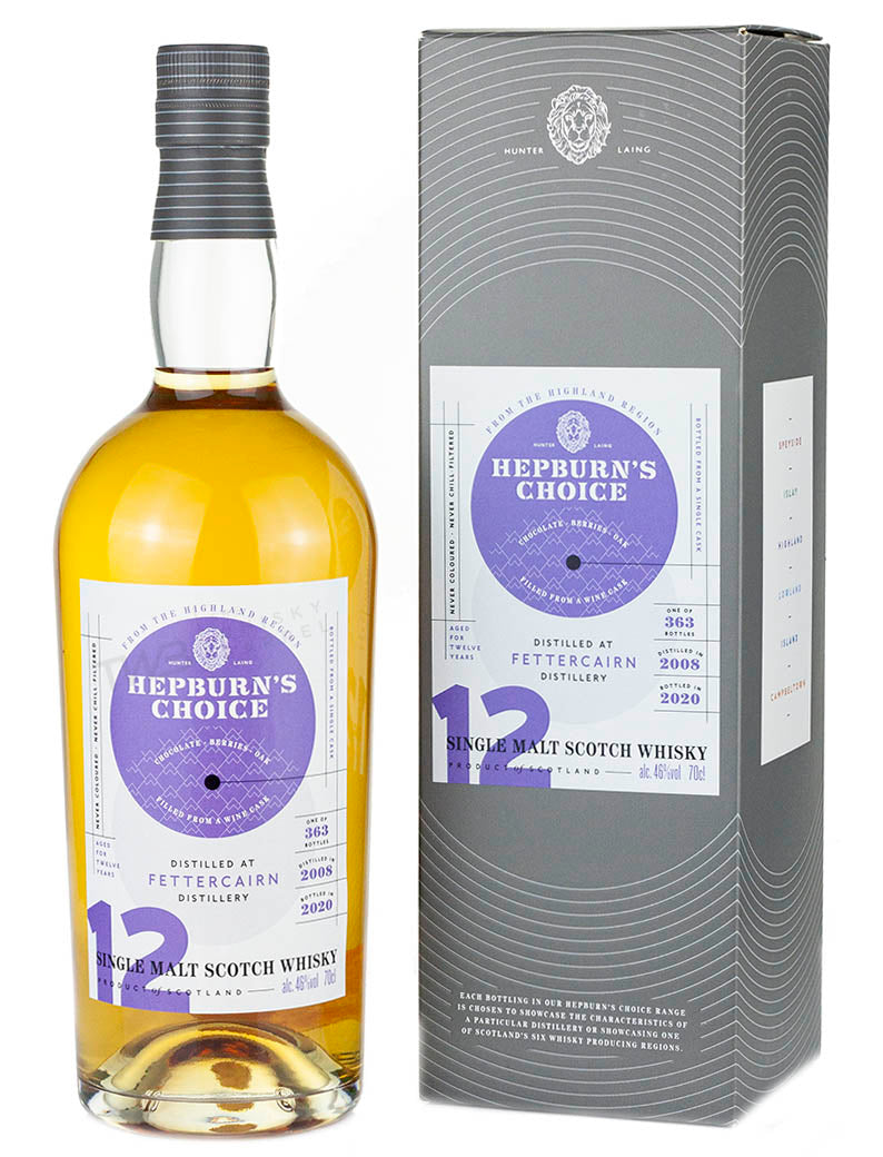 フェッターケアン 12年 2008 ヘpburn's チョイス