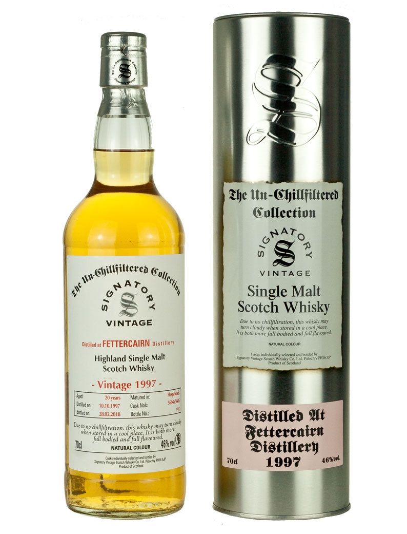 フェッターケアン 20年 1997 シグナトリー ノンチルフィルタード