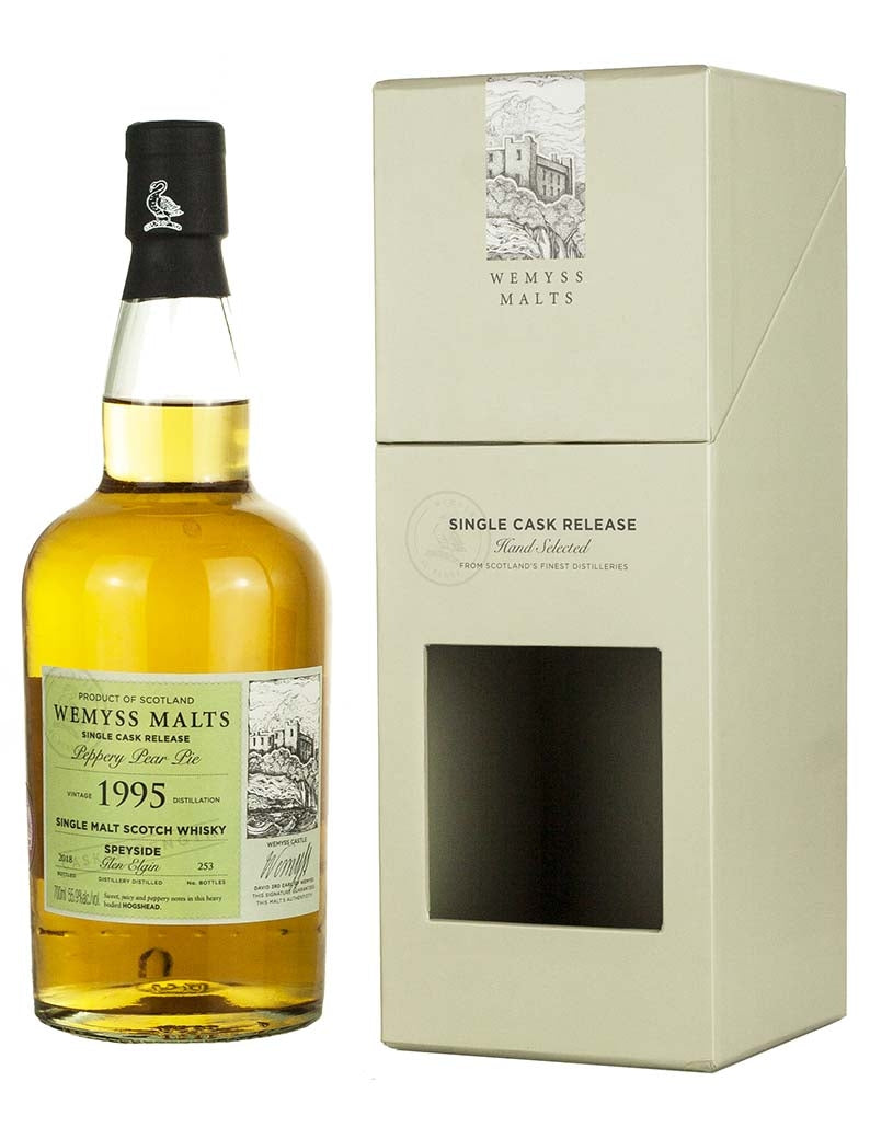 グレンエルギン 22年 1995 ペッパリーペアパイ ウェミス