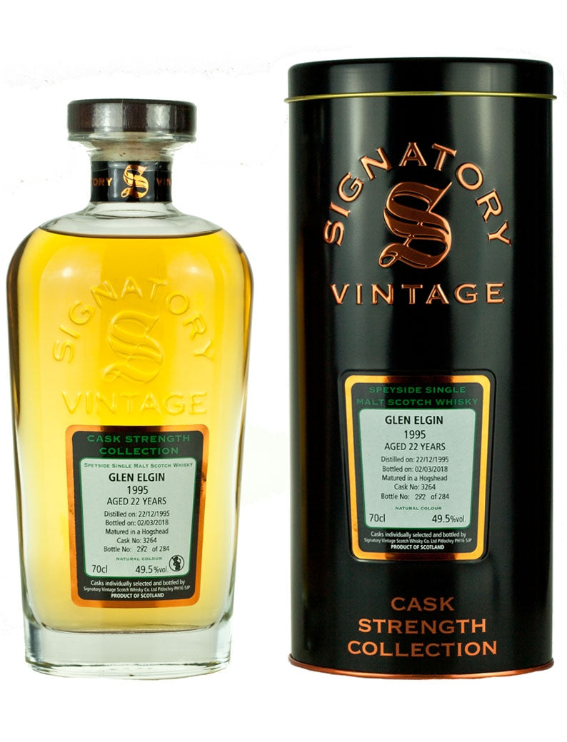 グレンエルギン 22年 1995 シグナトリー カスクストレングス