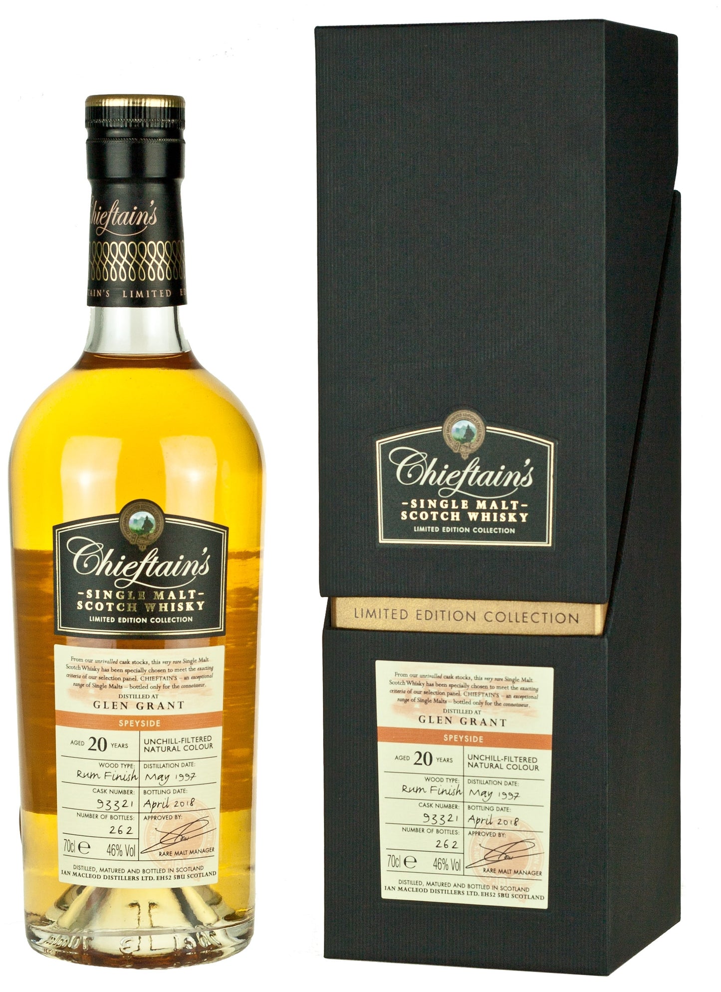 グレン・グラント 20年 1997 チーフタンズ