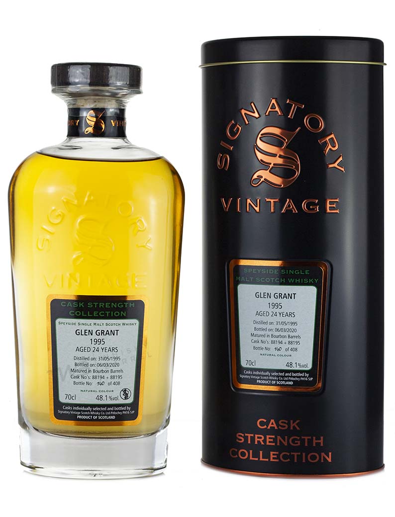 グレン・グラント 24年 1995 シグナトリー カスクストレングス